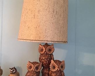 MCM Owl Lamp