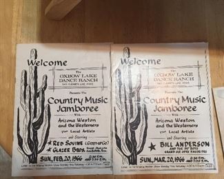Country Music Jamboree Programs of Bill Anderson , Red Sovine March 1966