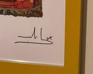 Original Wall art from Barcelona, Spain (Spain's Catalonia Region), Signed.