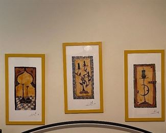 Original Wall art from Barcelona, Spain (Spain's Catalonia Region), Signed.
