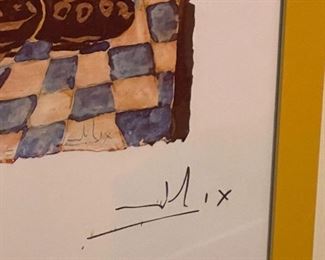 Original Wall art from Barcelona, Spain (Spain's Catalonia Region), Signed.