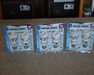 4 Boxes GE Energy Smart Daylight 6500K Light Bulbs | 3 2-packs in each box, 24 total Light Bulbs