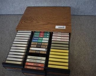 Lot of Assorted Music Cassette Tapes - Previously Recorded Blank Tapes