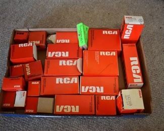 Lot of Assorted Vintage New Old Stock RCA Electronics Repair Parts
