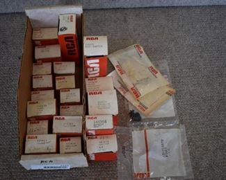 Lot of Assorted Vintage New Old Stock RCA Electronics Repair Parts