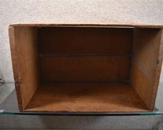 Vintage Wood Fruit Crate Box | NSP | Apples | 19.5"x12"x11"