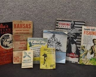 Flat of Fishing, Hunting and Football Booklets