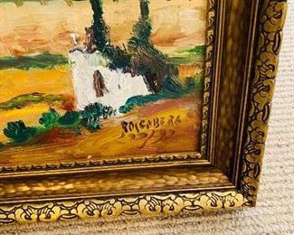 $300
OIL ON CANVAS PAINTING BY “ROSENBERG”
32”L x 18.5”H