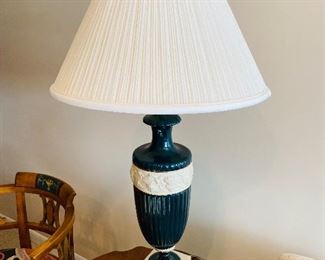 $60
ANTIQUE GREEN LAMP
31”H