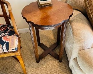 $50
WOODEN SIDE TABLE-SOME WEAR