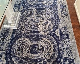 $275
5 x 8 BOSWORTH PRINTED TUFTED WOOL AREA RUG - BLUE COLOR WITH 3 CIRCLES
96”L x 60”W
