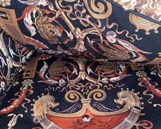 $125
VINTAGE UPHOLSTERED WOOD FRAME CHAIR WITH DOWN FILLED CUSHION
26”W x 22”D x 35.5”H