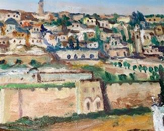 $300
OIL ON CANVAS PAINTING BY “ROSENBERG”
32”L x 18.5”H