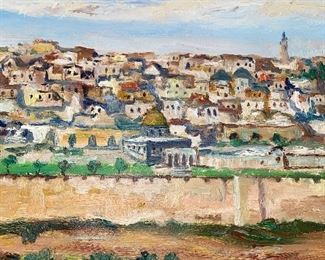 $300
OIL ON CANVAS PAINTING BY “ROSENBERG”
32”L x 18.5”H