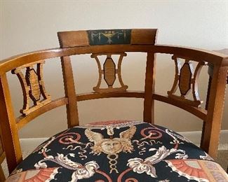 $200
ANTIQUE HALF ROUND CHAIR
20.5”W x 17”D x 29.5”H