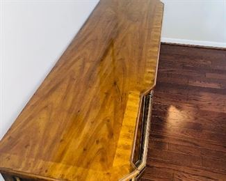 $250
VINTAGE DREXEL HERITAGE WOODEN BUFFET WITH SWIRLS- COMES WITH PADS