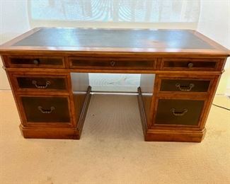 Baker Furniture's Milling Road Executive desk made in Italy. Priced at $800