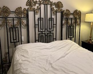 Screen / King Bed Frame from Neiman Marcus