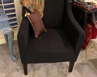 2 black Safavieh Chairs