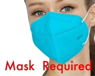 Masks are required at all times while inside. No exceptions. 