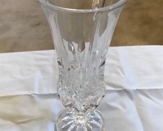 Beautiful crystal vase.