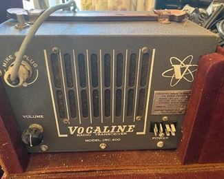 PAIR of 1950's Vocaline Radio Transceivers Model JRC400