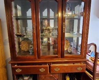 Nice breakfront china cabinet 1st $100 takes it