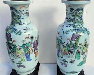 Famille verte Chinese Qing porcelain