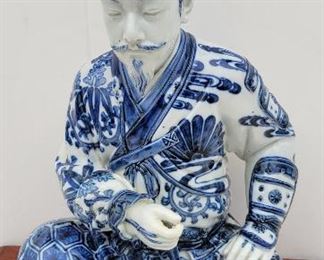 Chinese blue and white porcelain.