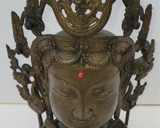 Indian bronze with inscription.