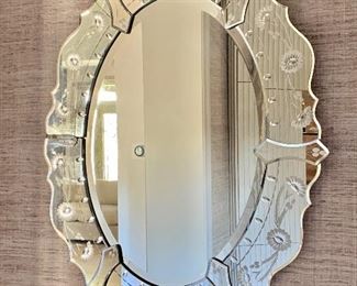 Vintage Venetian Mirror -as is