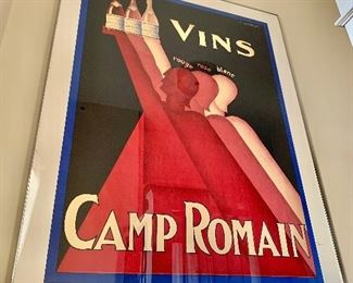 Vins Camp Romain poster