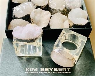 Kim Seybert napkin rings