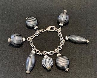 Murano bead bracelet