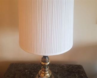 61B Brass Lamp from Congressional Office pair