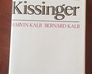 Kissinger hardcopy by marvin and bernard kalb