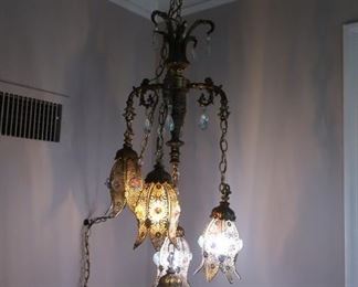 swag  lamp-  turkish  morocan    look