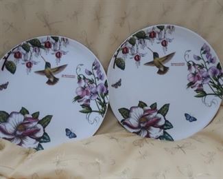 Portmeirion  Hummingbird  plates