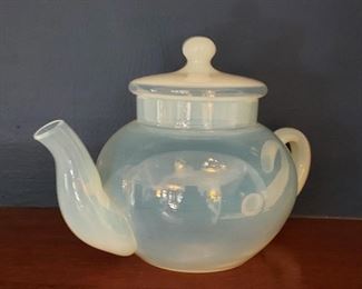 Unique glass tea pot