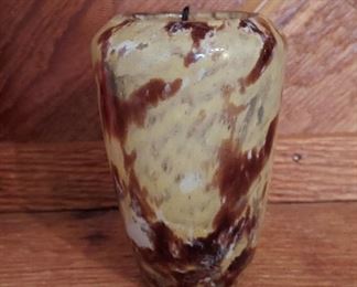 Schneider glass 4" vase