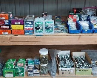 Tons of screws and fasteners 