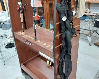 Fishing rod display stand