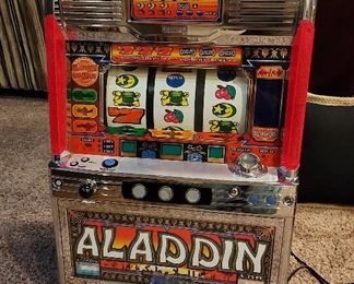 Full size Aladdin slot machine