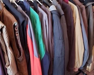 Men's coats, size L and XL