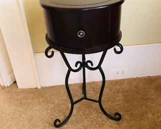 Small hat box table