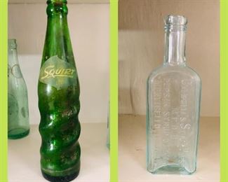 Lots of old bottles