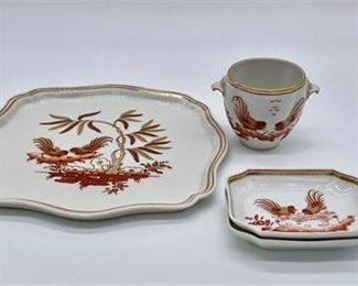Lot 039
Vintage Richard Ginori Porcelain Galli Rossi Rooster Items