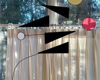 Lot 131
Signed Calder Style Abstract Mobile