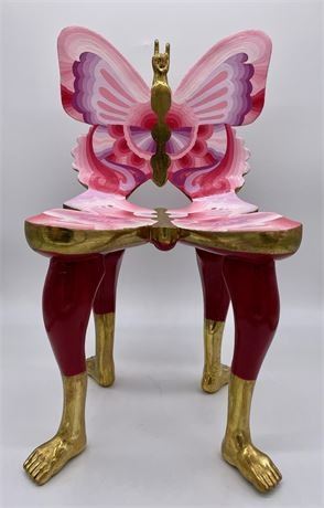 Lot 135
Pedro Friedeberg Miniature Butterfly Chair Sculpture