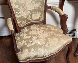 Lot 166
Bergere Style Chair and Painted Chair